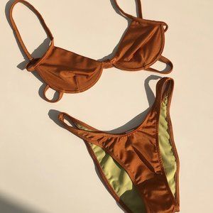 Paloma Wool Camini Bottom Ochre L